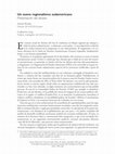 Research paper thumbnail of Un nuevo regionalismo sudamericano: Presentación del dossier