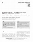 Research paper thumbnail of Mahkûmlarda Hepatit A, Hepatit B, Hepatit C ve HIV İnfeksiyonu Göstergelerinin Taranması