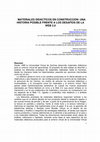 Research paper thumbnail of Materiales Didácticos en Construcción: Una Historia Posible Frente a Los Desafíos De La Web 2.0