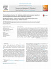 Research paper thumbnail of Electrochemical sensor for dodecyl gallate determination based on electropolymerized molecularly imprinted polymer