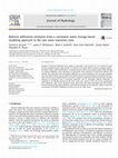 Research paper thumbnail of Bedrock infiltration estimates from a catchment water storage-based modeling approach in the rain snow transition zone