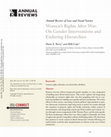 Research paper thumbnail of Women's Rights After War: On Gender Interventions and Enduring Hierarchies