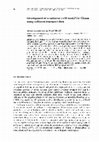 Research paper thumbnail of Development of a sediment yield model for Ghana using sediment transport data