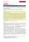 Research paper thumbnail of One year experience of emergency service in patients with penetrating head trauma due to firearm