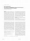 Research paper thumbnail of © 2005 FFI, Oryx, 40(1), 1–5 doi:10.1017/S0030605305001304 Printed in the United Kingdom