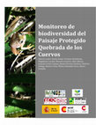 Research paper thumbnail of Monitoreo de biodiversidad del Paisaje Protegido Quebrada de los Cuervos