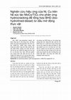 Research paper thumbnail of Co-doping of Ni, Cu on CoMo/TiO2 catalyst and their effect on the hydrocracking reaction for the synthesis of BHD (bio-hydrofined-diesel) from animal fat and vegetable oil