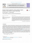 Research paper thumbnail of Wavelet Galerkin method for solving nonlinear singular boundary value problems arising in physiology