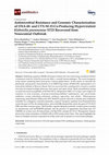 Research paper thumbnail of Antimicrobial Resistance and Genomic Characterization of OXA-48- and CTX-M-15-Co-Producing Hypervirulent Klebsiella pneumoniae ST23 Recovered from Nosocomial Outbreak