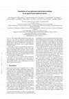 Research paper thumbnail of Simulation of Non-pharmaceutical Interventions in an Agent based Epidemic Model