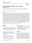 Research paper thumbnail of Patterns in anticoagulant utilization in the Czech Republic during 2007–2017