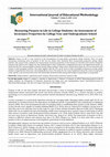 Research paper thumbnail of Measuring Purpose in Life in College Students: An Assessment of Invariance Properties by College Year and Undergraduate School