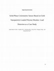 Research paper thumbnail of Solid-Phase Colorimetric Sensor Based on Gold Nanoparticle-Loaded Polymer Brushes: Lead Detection as a Case Study