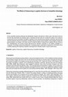 Research paper thumbnail of The Effects of Outsourcing in Logistics Services to Competitive Advantage