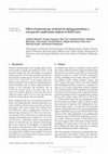 Research paper thumbnail of Effect of maternal age on blood loss during parturition: a retrospective multivariate analysis of 10,053 cases