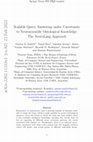 Research paper thumbnail of Scalable Query Answering Under Uncertainty to Neuroscientific Ontological Knowledge: The NeuroLang Approach