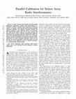 Research paper thumbnail of Parallel Calibration for Sensor Array Radio Interferometers