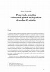 Research paper thumbnail of Domovinska tematika v slovenskih pesmih na Štajerskem do sredine 19. stoletja