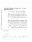 Research paper thumbnail of Reducing tilt-to-length coupling for the LISA test mass interferometer