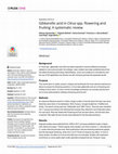 Research paper thumbnail of Gibberellic acid in Citrus spp. flowering and fruiting: A systematic review