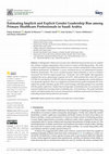 Research paper thumbnail of Estimating Implicit and Explicit Gender Leadership Bias among Primary Healthcare Professionals in Saudi Arabia