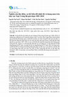 Research paper thumbnail of Nghiên cứu đặc điểm, xu thế biến đổi nhiệt độ và lượng mưa trên khu vực Nam Trung Bộ giai đoạn 1989–2018