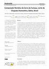 Research paper thumbnail of Composição florística da Serra da Fumaça, norte da Chapada Diamantina, Bahia, Brasil