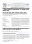 Research paper thumbnail of A study of transcritical carbon dioxide flow through diabatic capillary tubes