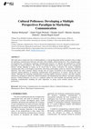 Research paper thumbnail of Cultural Politeness: Developing a Multiple Perspectives Paradigm in Marketing Communication