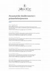 Research paper thumbnail of Atraumatiske skuldersmerter i primærhelsetjenesten