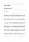 Research paper thumbnail of Contributo para a formação de tradutores de textos jurídicos no cenário pós-Bolonha