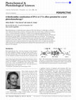 Research paper thumbnail of 4-thiothymidine sensitization of DNA to UVA offers potential for a novel photochemotherapy