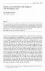 Research paper thumbnail of Empire, postcoloniality and diasporas: The Portuguese case