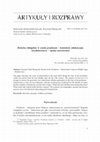 Research paper thumbnail of Dziecko chłopskie w czasie profanum – konteksty edukacyjne (średniowiecze – epoka nowożytna)