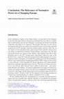 Research paper thumbnail of Conclusion: The Relevance of Normative Power in a Changing Europe