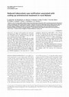 Research paper thumbnail of Reduced tuberculosis case notification associated with scaling up antiretroviral treatment in rural Malawi