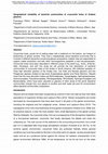 Research paper thumbnail of Geographical variability of bacterial communities of cryoconite holes of Andean glaciers