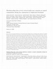 Research paper thumbnail of Metabarcoding data reveal vertical multi-taxa variation in topsoil communities during the colonization of deglaciated forelands