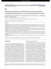 Research paper thumbnail of Evaluation of Umbilical Cord Thickness and Its Association with Antenatal Maternal Risk Factors: A Cross Sectional Prospective Study