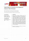 Research paper thumbnail of Mobile Website User Experience (UX) Evaluation on Indonesia's Online Marketplace