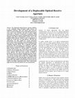 Research paper thumbnail of Development of a Deployable Optical Receive Aperture