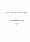 Research paper thumbnail of Le Sieur de Machy and the French solo viol tradition