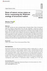 Research paper thumbnail of State of Nature versus States as Firms: Reassessing the Waltzian Analogy of Structural Realism