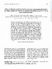 Research paper thumbnail of Effect of different varieties of pectin and guar gum on plasma, hepatic and biliary lipids and cholesterol gallstone formation in hamsters fed on high-cholesterol diets