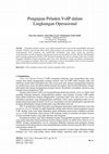 Research paper thumbnail of Pengujian Peladen VoIP dalam Lingkungan Operasional