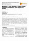 Research paper thumbnail of Assessment of Public Awareness on Common Zoonotic Diseases in Lalo Kile District, Kellem Wollega Zone, Ethiopia