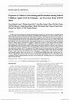 Research paper thumbnail of Exposure to Tobacco Advertising and Promotion among School Children Aged 13-15 in Vietnam - an Overview from GYTS 2014