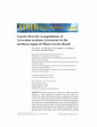 Research paper thumbnail of Genetic diversity in populations of Acrocomia aculeata (Arecaceae) in the northern region of Minas Gerais, Brazil