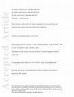 Research paper thumbnail of Winter hardiness of Miscanthus (II): Genetic mapping for overwintering ability and adaptation traits in three interconnected Miscanthus populations