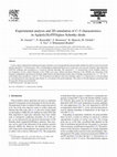 Research paper thumbnail of Experimental analysis and 2D-simulation of C–V characteristics in Ag/poly(Si)/ITO/glass Schottky diode